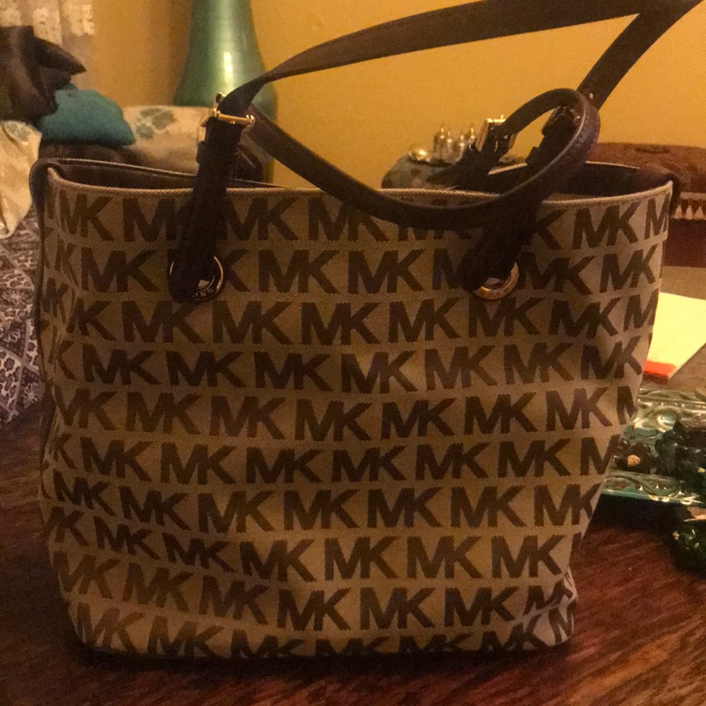 Michael kors tote jet set grab bag